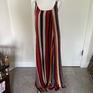 Size small long strappy sun dress by Olivacceous. Lined hip to knee